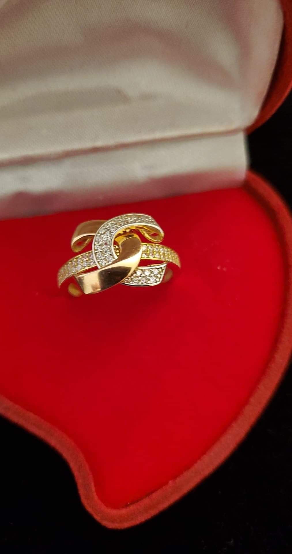 18K Saudi Rose Gold Ring