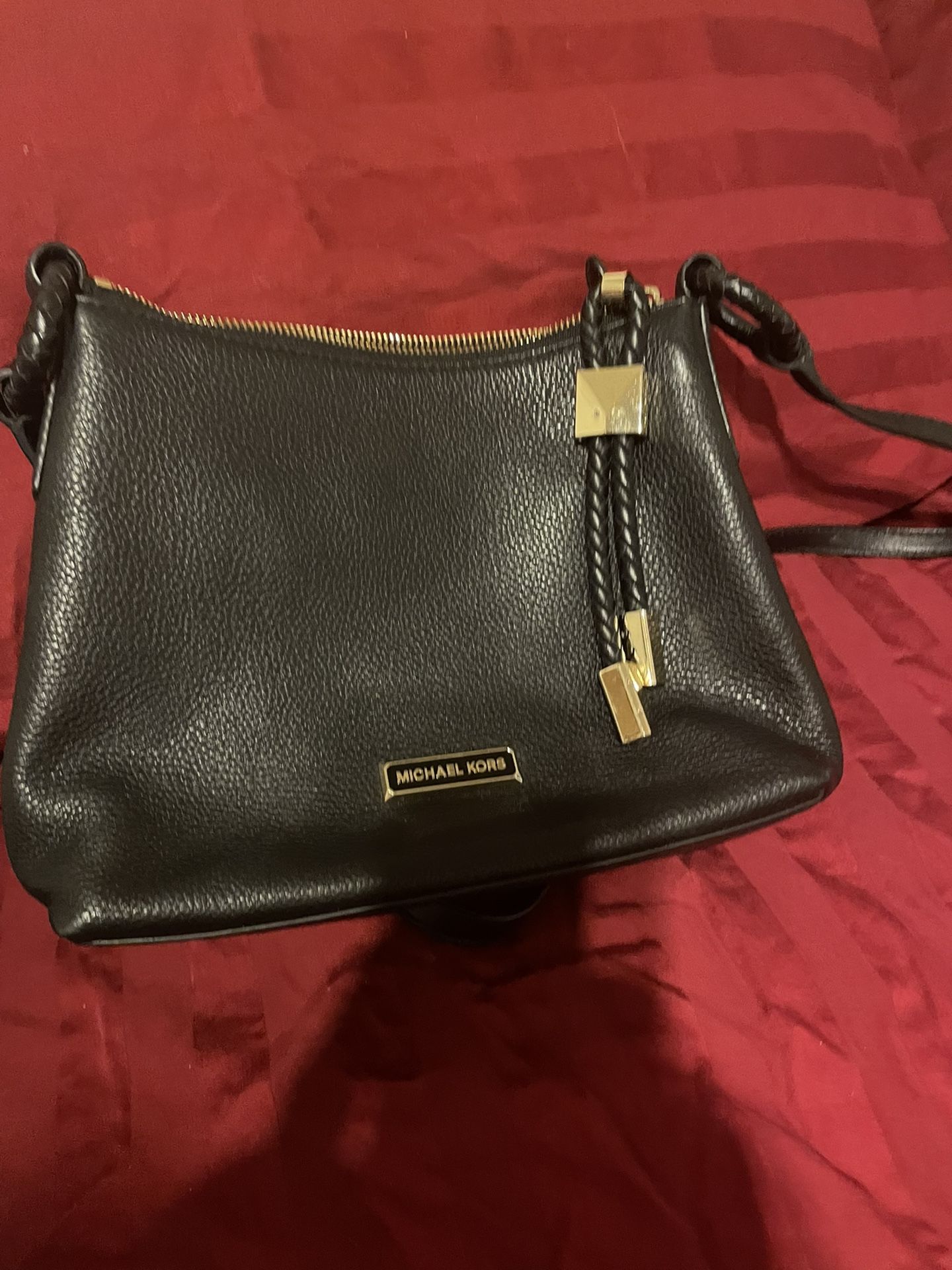 Barely use black Michael Kors bag
