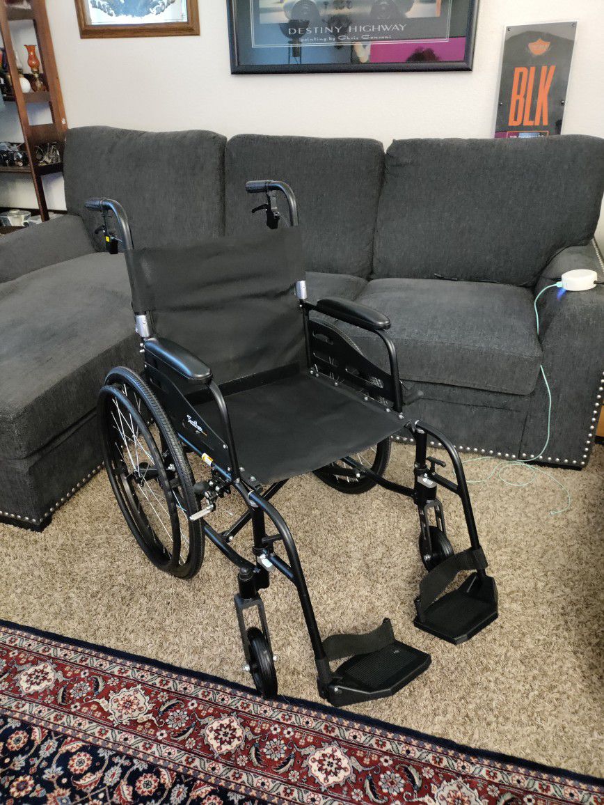 Feather Chair /Aluminium/Light Weight Wheelchair 