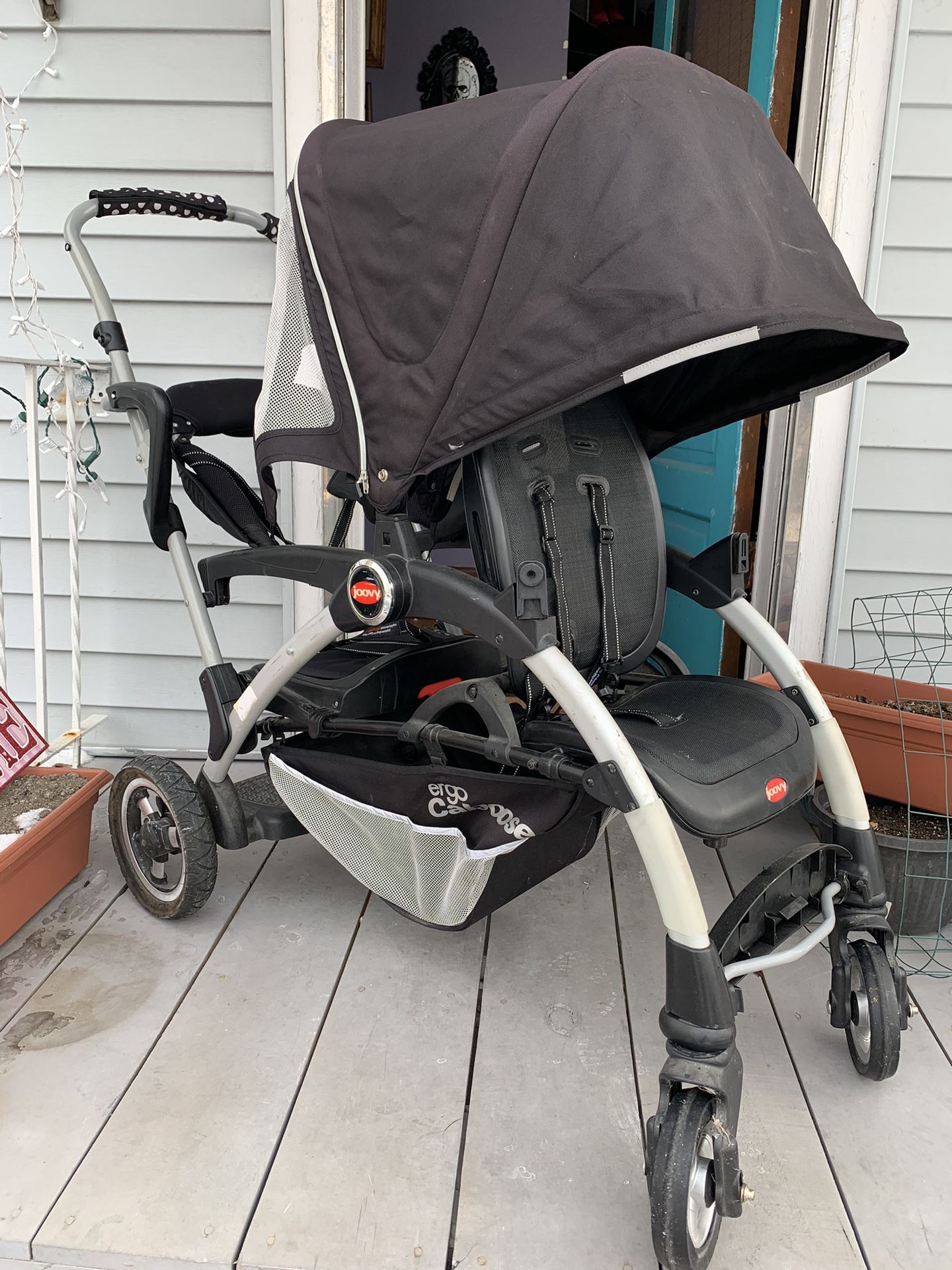 Stand And Sit Double Stroller 