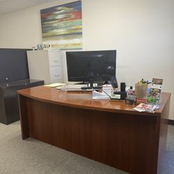 Large Wooden Desk