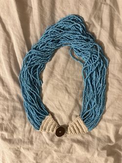 Handmade Multi-Strand Seed Bead Statement Necklaces (2 Available)