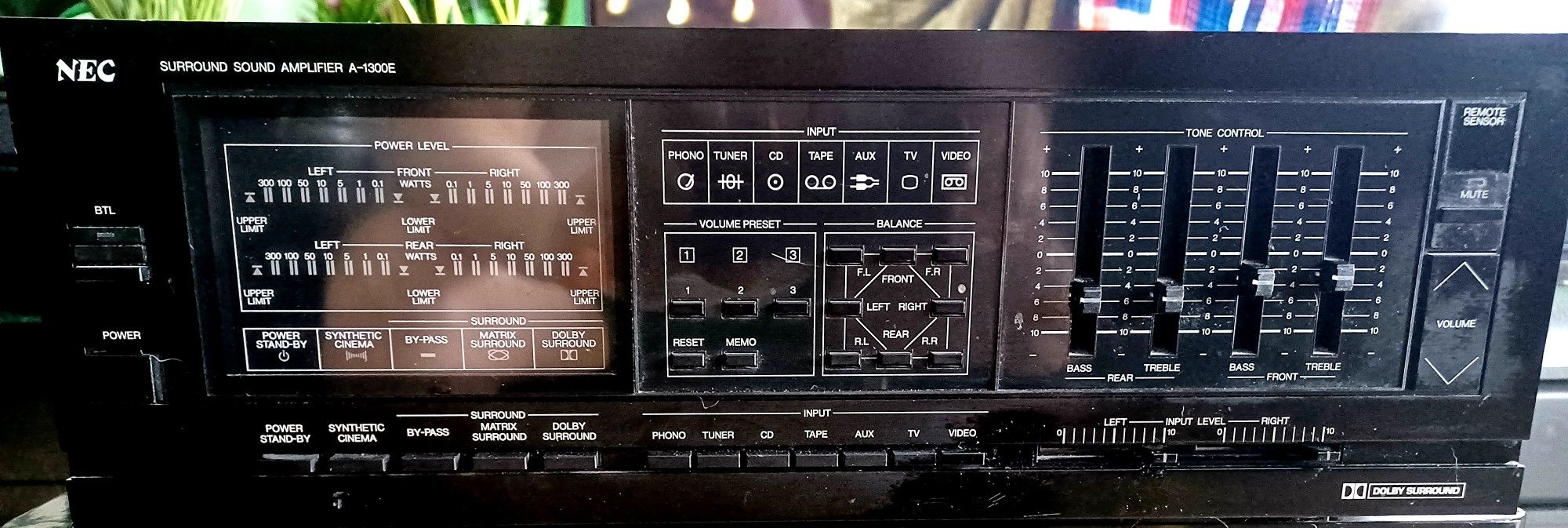 NEC 4 Channel Amplifier A1300E