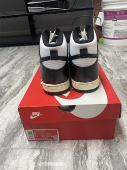 Dunk high vintage black size 9 women