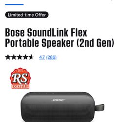 Bose SoundLink Flex Portable Speaker (2nd Gen)