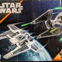 Lego Star Wars Mandalorian Fang Fighter vs. TIE Interceptor 