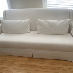 Custom Linen Sofa 
