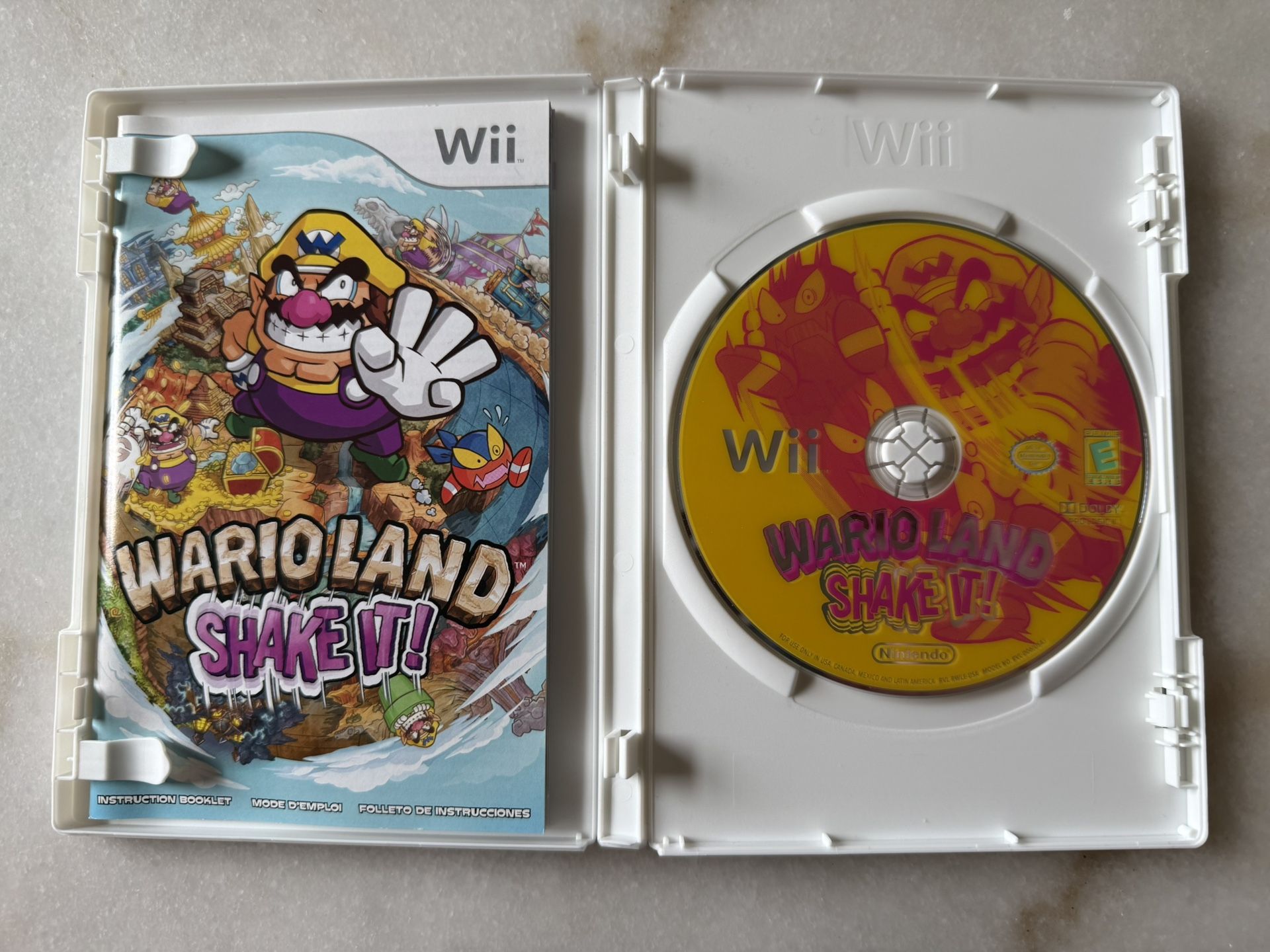 Wii Wario Land Shake It ( Excellent )