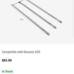 Weber Burner Replacement Tubes