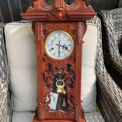 Ornate carved Clock