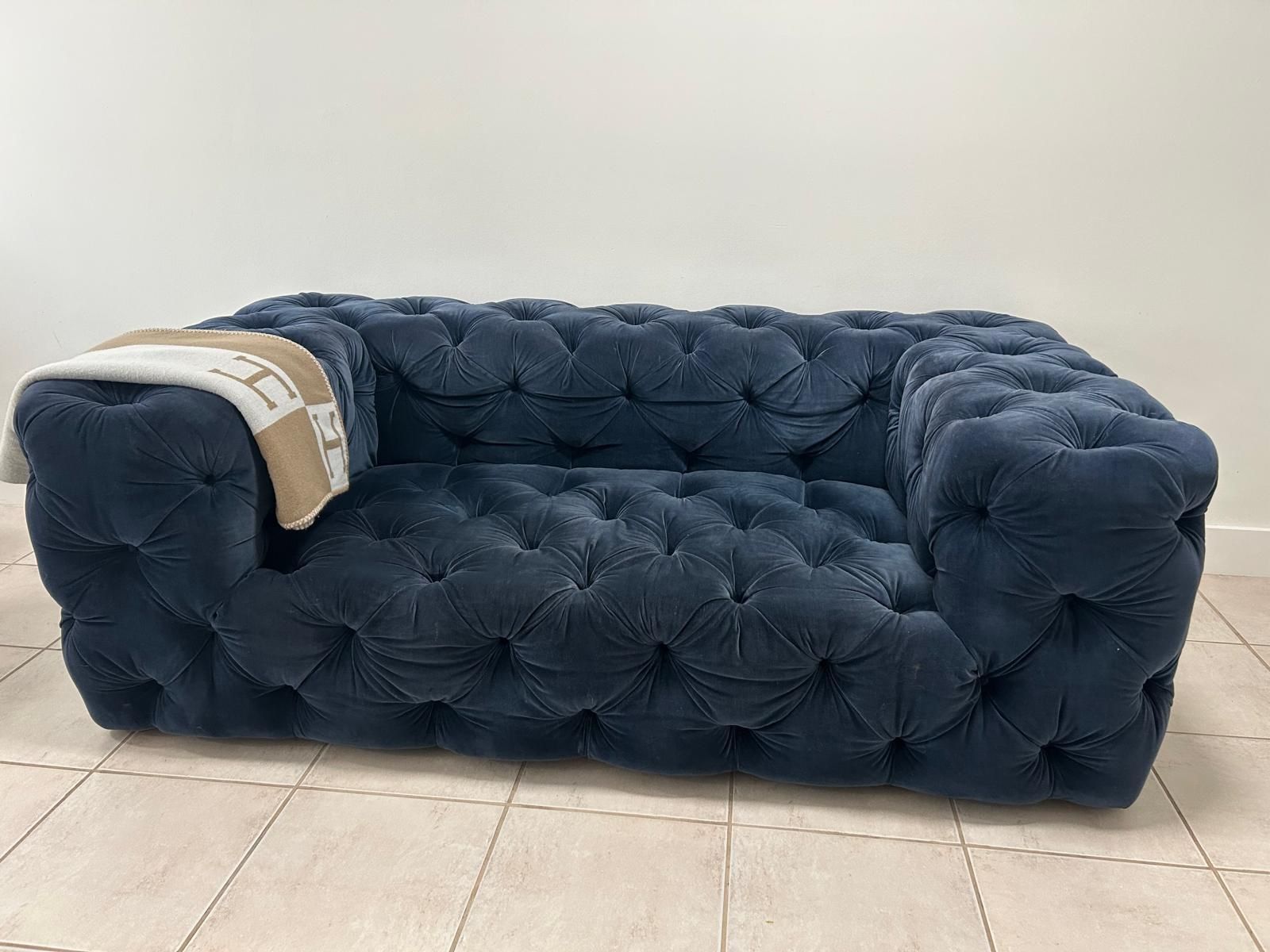 Tufted Couch Rh