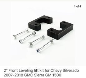 2” front leveling kit for Chevy, GMC, Cadillac Escalade 2007 any up $99...... installed