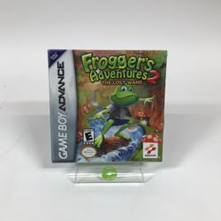 New Frogger's Adventures 2 Lost Wand (Nintendo GameBoy Advance, 2002) SEALED