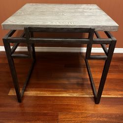 Z Gallerie High Top End Square Table