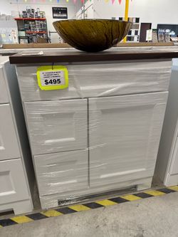 30" vanity blanco SALE