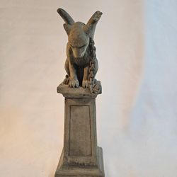 Guardian of Hopes & Dreams Figurine Statue by Jay W. Hungate 11" Tall Vintage Condition has chipped wing tip The Guardian of Hopes & Dreams Figurine S