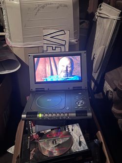 Portable DVD Player with 89  dvd movies