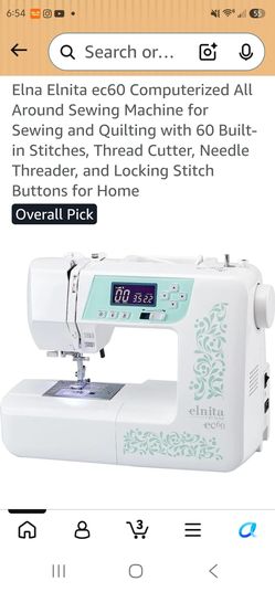Elnita by Elna ec60 Computerized Sewing Machine