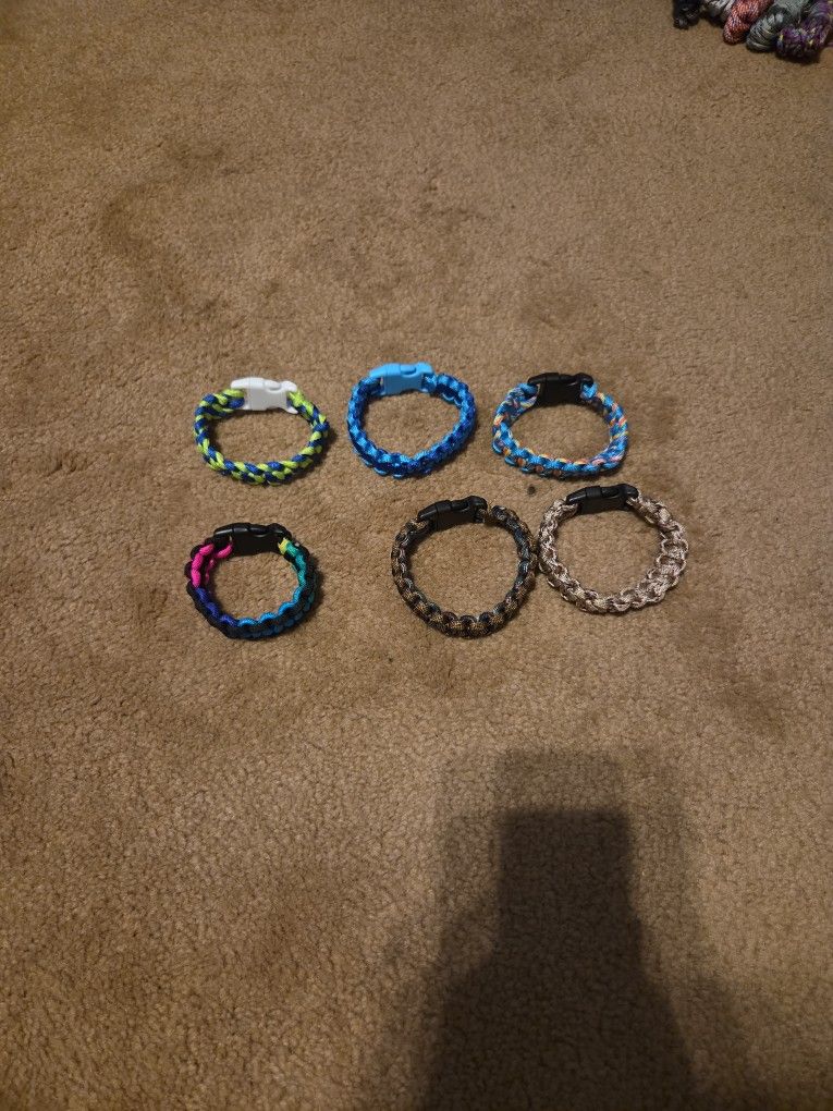 Handmade Paracord Bracelets