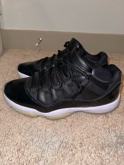 Air Jordan 11 Low Black Sneakers