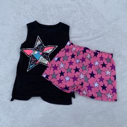 Girl’s Star Pajama Set