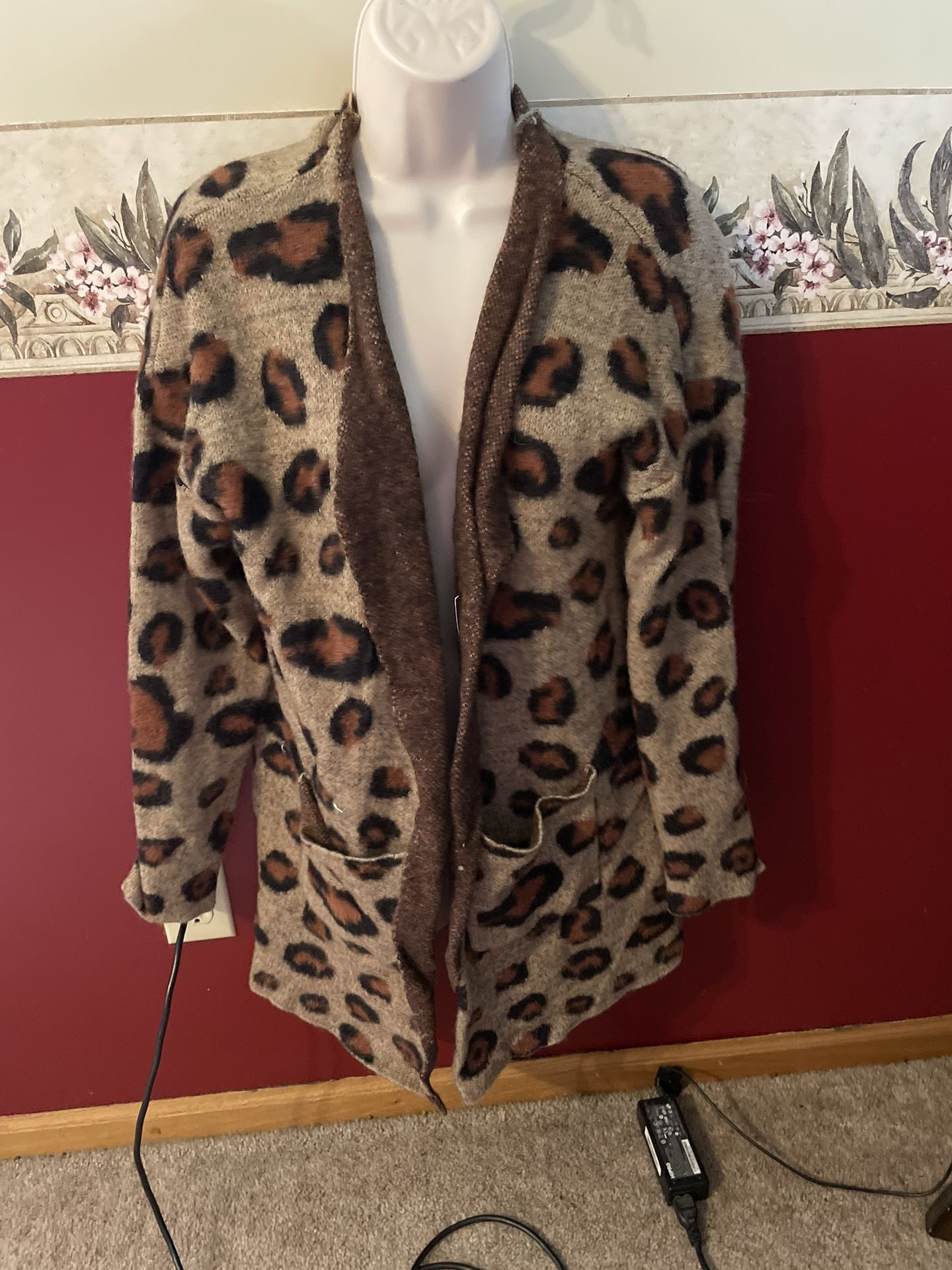 Unbranded Animal Print Sweater