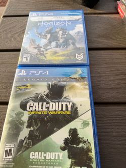 PS4 and ps3 games