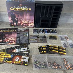 Shadowrun Crossfire Prime Runner Edition Board Game Catalyst Complete