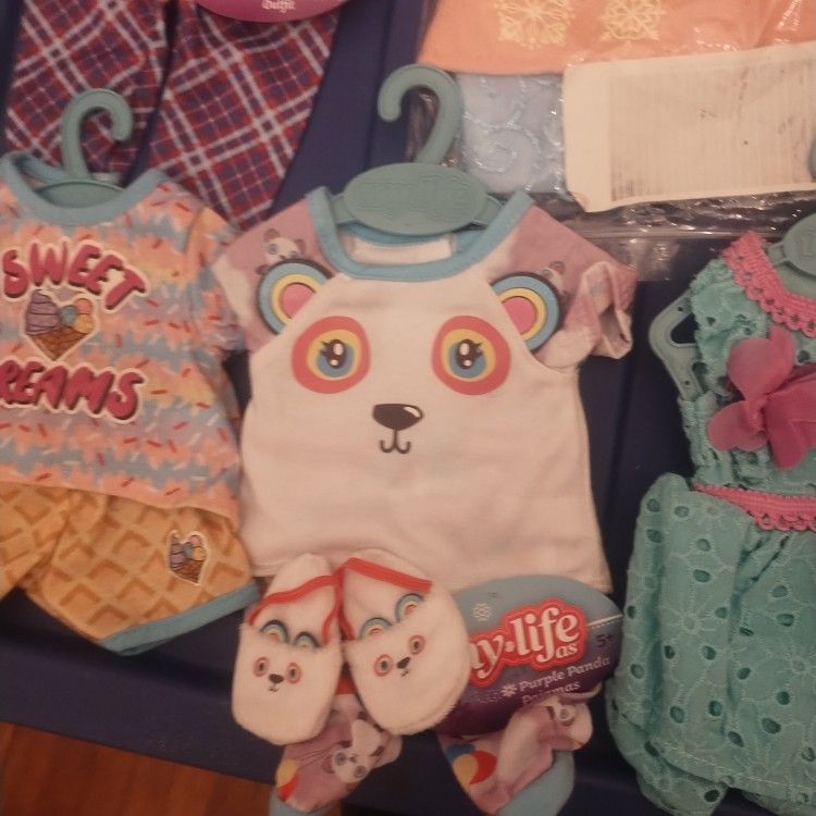 Brand New My Life As Purple Panda Pajamas 18-in Doll