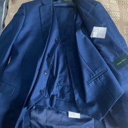 3 piece Navy blue boys Suit