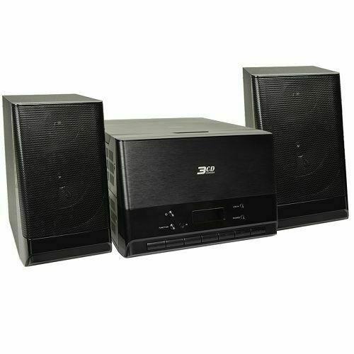 Blackweb BWA17AA010 3-Cd Changing Stereo System - Built-in Bluetooth
(30 Days Warranty)