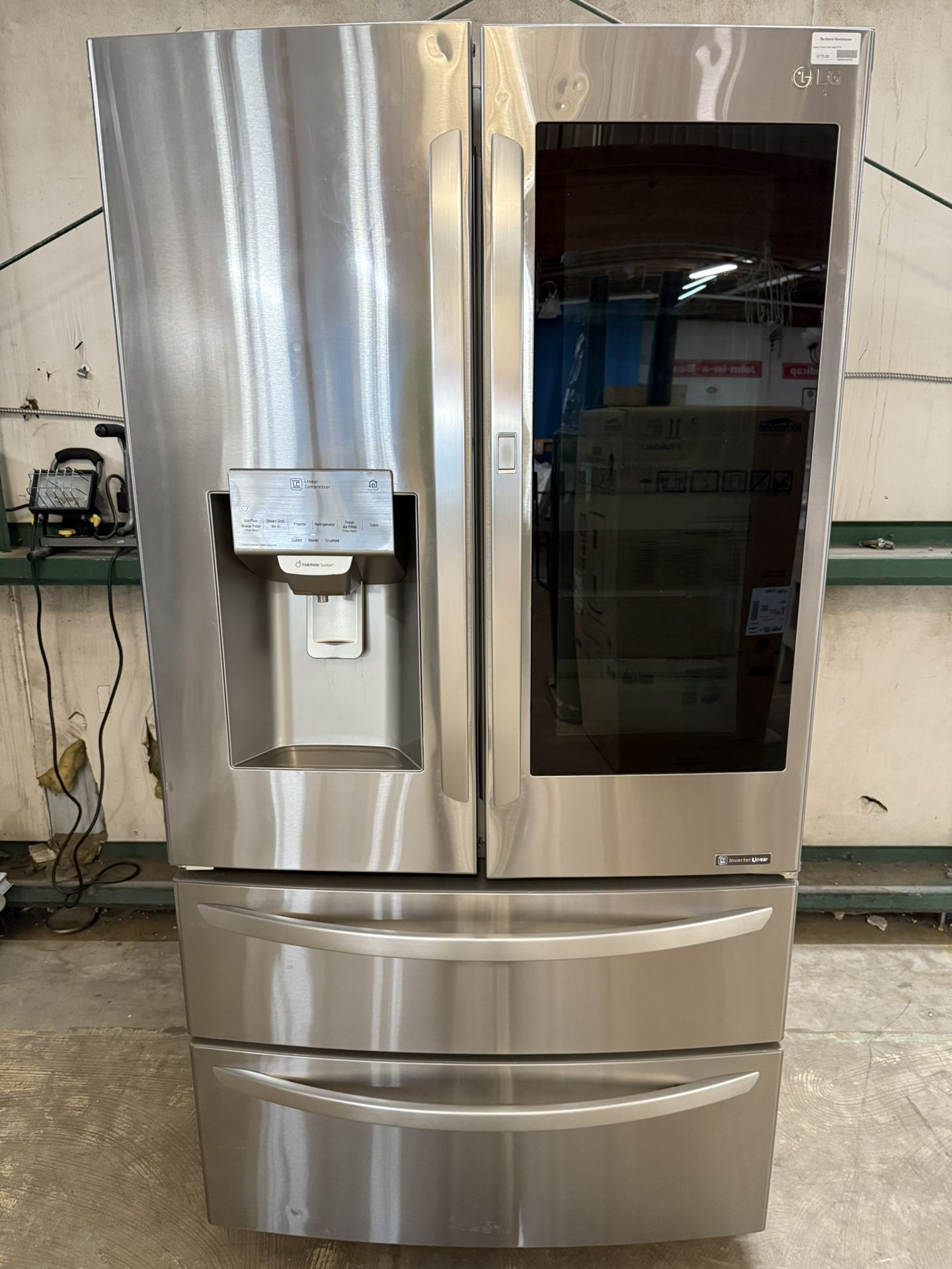 LG Stainless Steel 4 Door Refrigerator