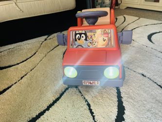 🎄Brand 🆕 BLUEY Electric Car !! 💗💗💗💗 🎁 