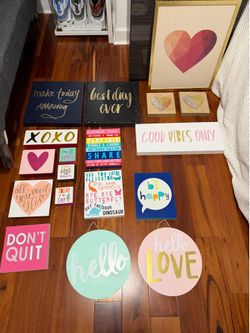 18 Paintings/ Wood/Cloth