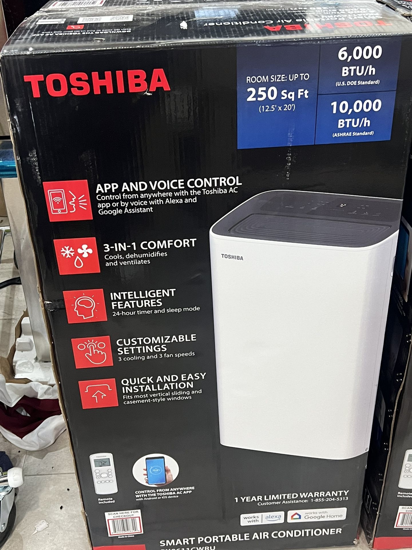 Toshiba Smart Portable Air Conditioner