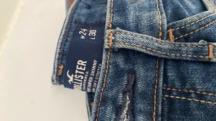 Girls jr Hollister skinny jeans