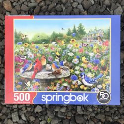 Springbok birds & flowers jigsaw puzzle