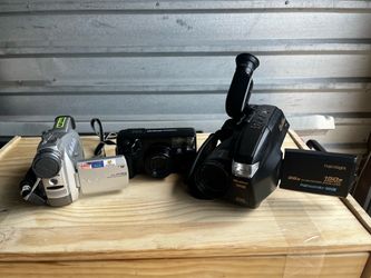 Vintage Film Camera and Camcorders