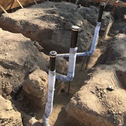 Underground Drain Pipe 