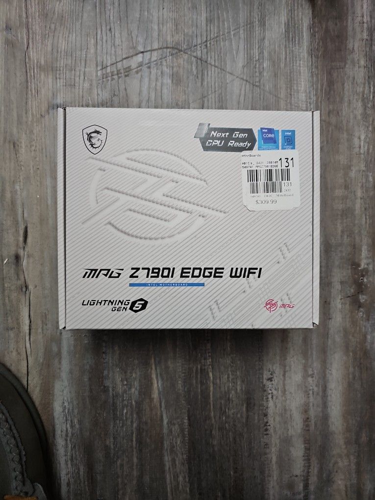 MSI MPG Z790I Edge Wifi ITX motherboard