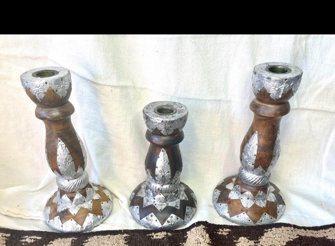 Solid Candle Holders