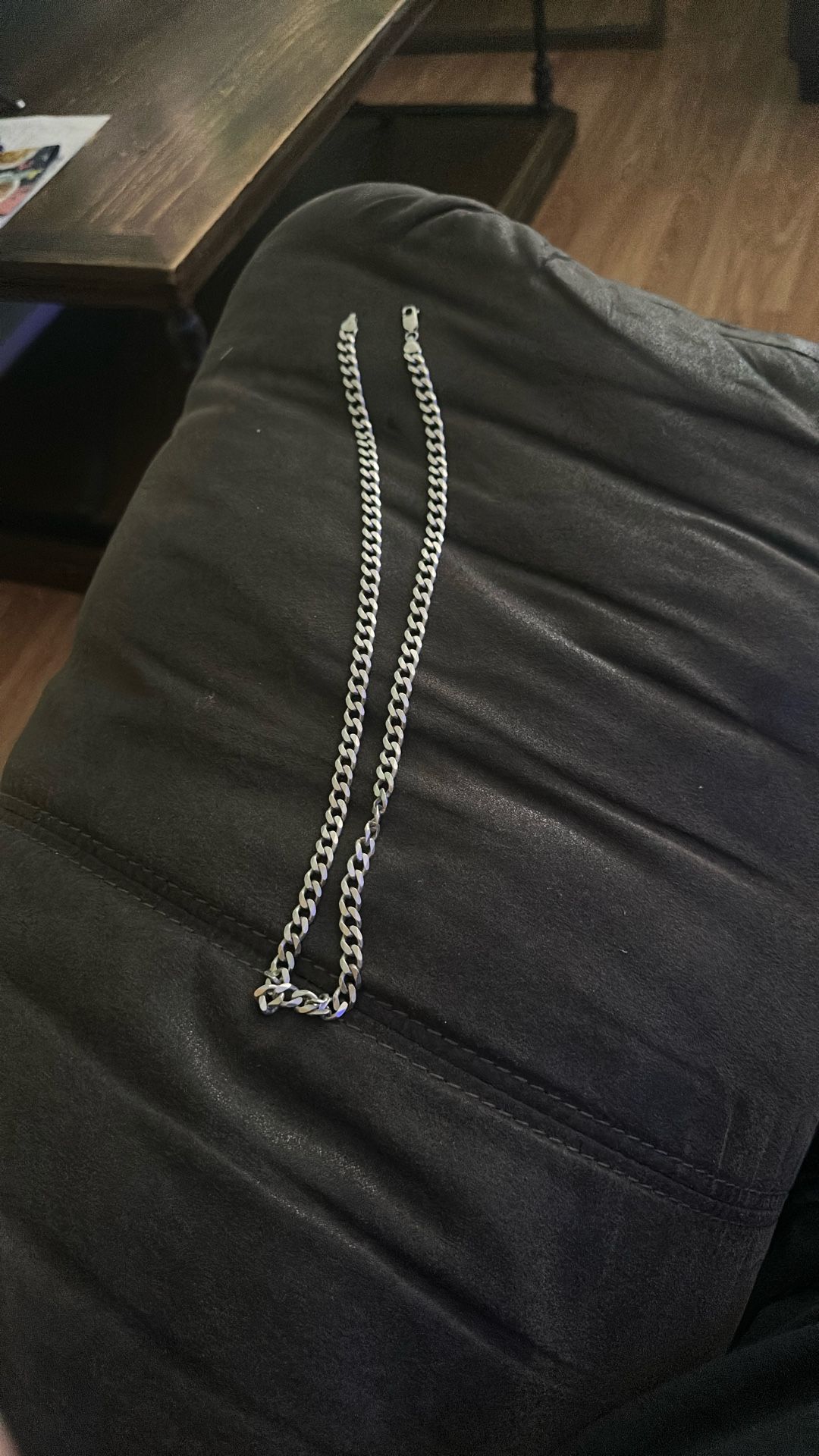 Cuban Link 14 Inch Chain. (made In Italy.)