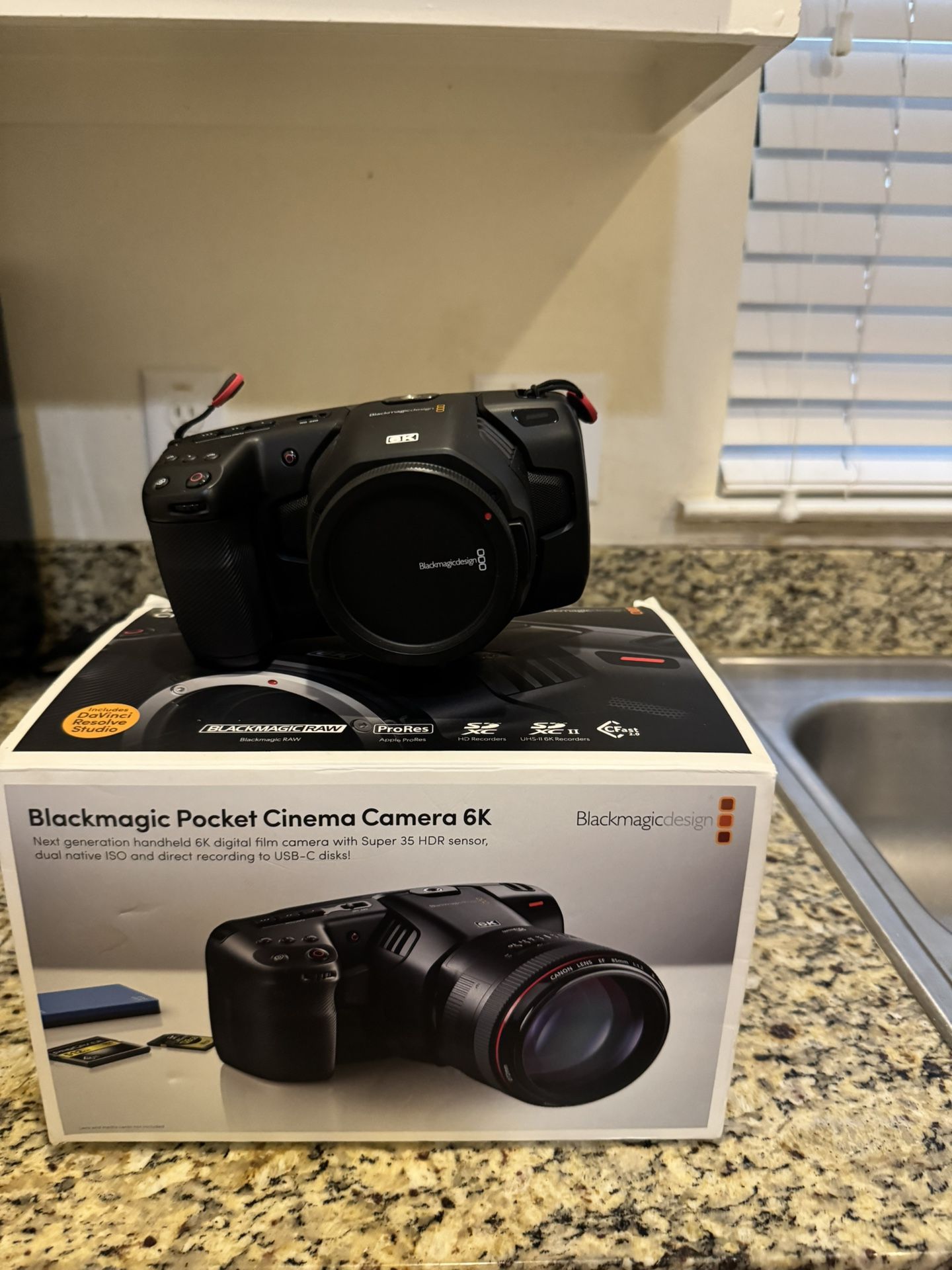 Black Magic 6K Camera