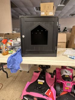 Hidden Cat Box House