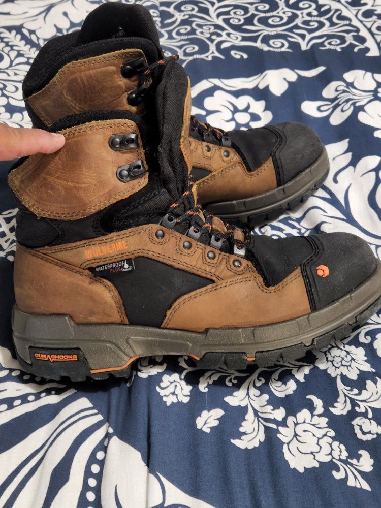 Wolverine Carbonmax Legend Work Boots Mens Size 9m