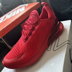 Nike 270 Red Size 10