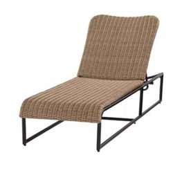 One - Melrose Park Wicker Outdoor Chaise Lounge