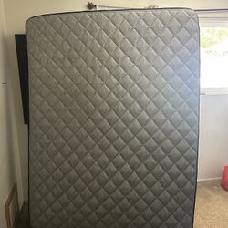 queen mattress and box spring  