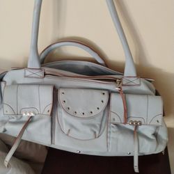 Designer Leather Shoulder Bag 