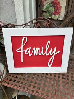 Family Sign!